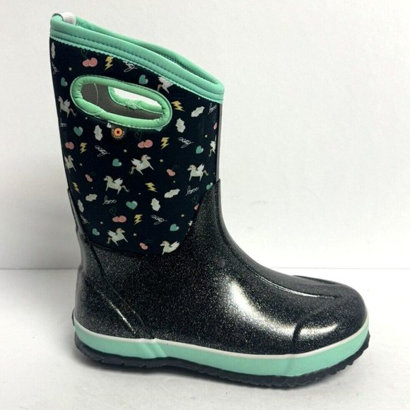 Bogs Kids Classic Rain Boot Size M Big Kid